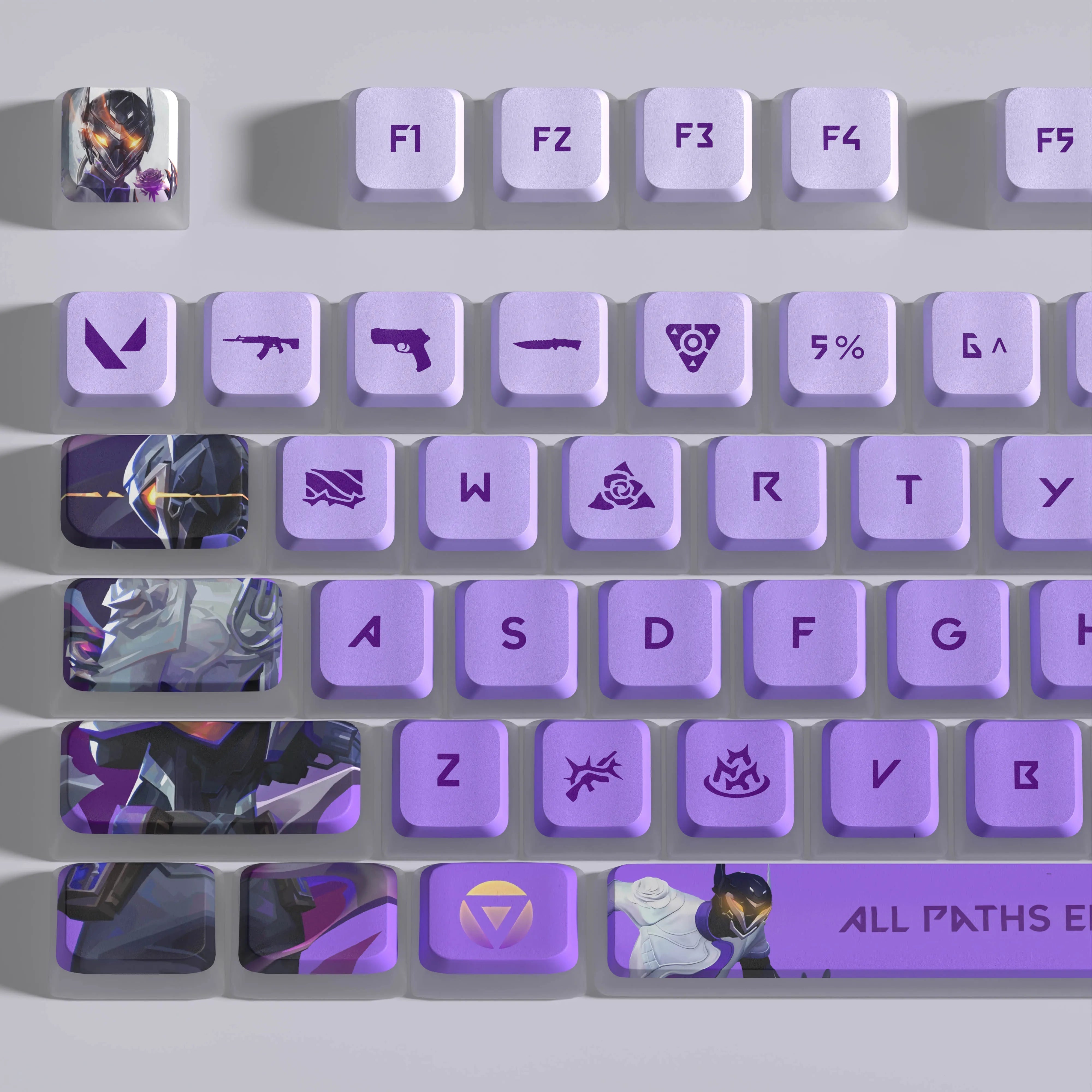 VALORANT VYSE keycaps full set 119 keys ASA Profile