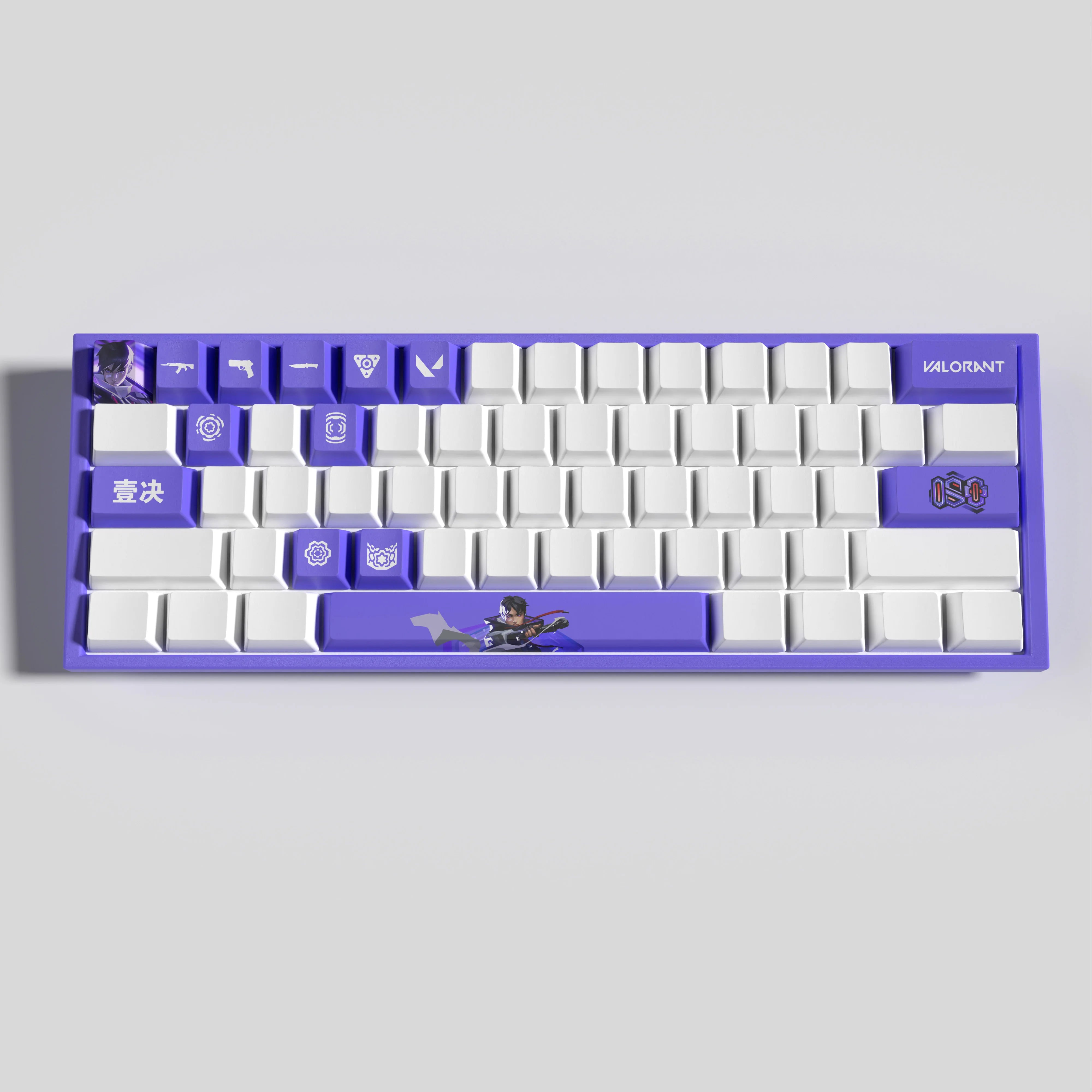 New Valorant design IOS keycaps 14keys