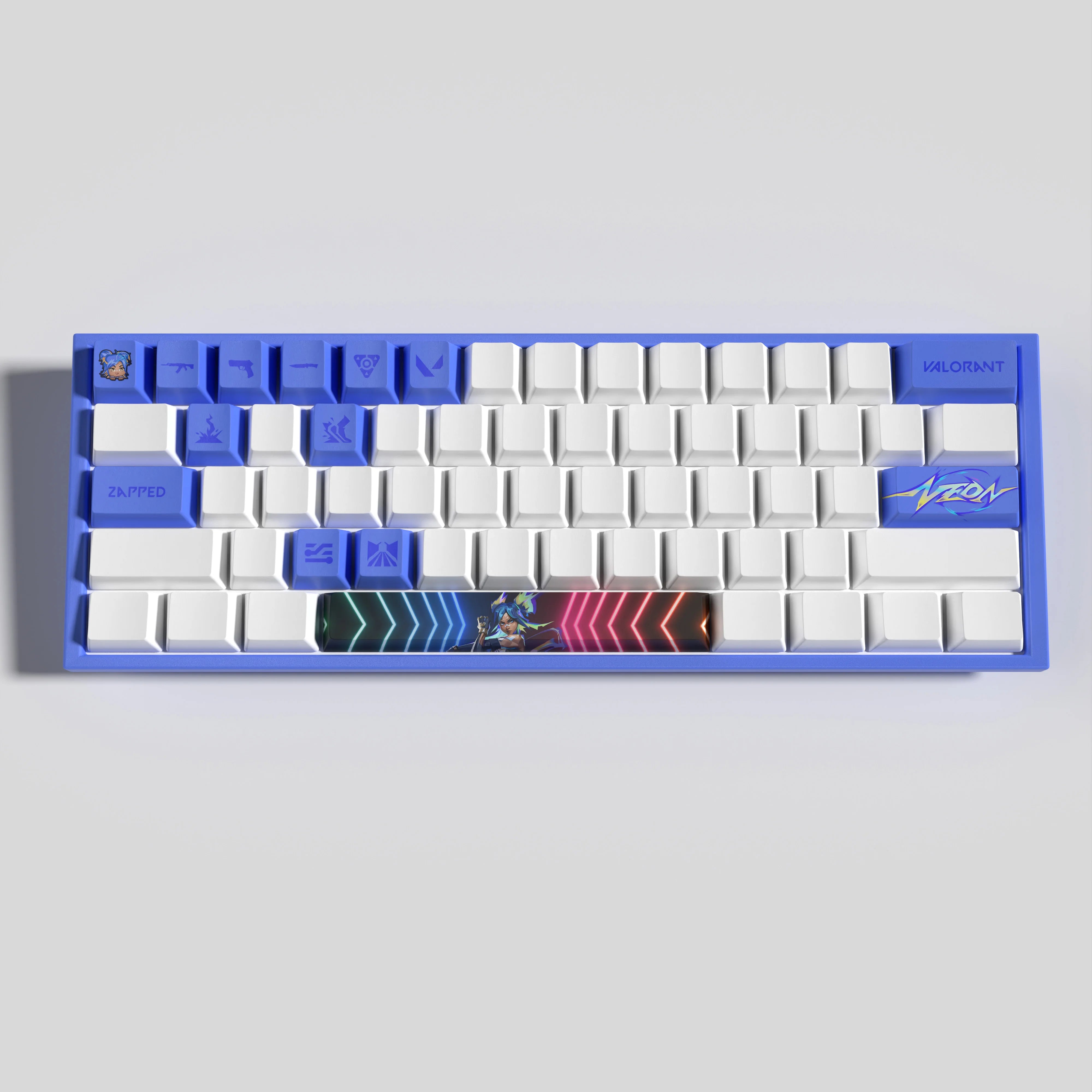 New Valorant design Neon keycaps 14keys