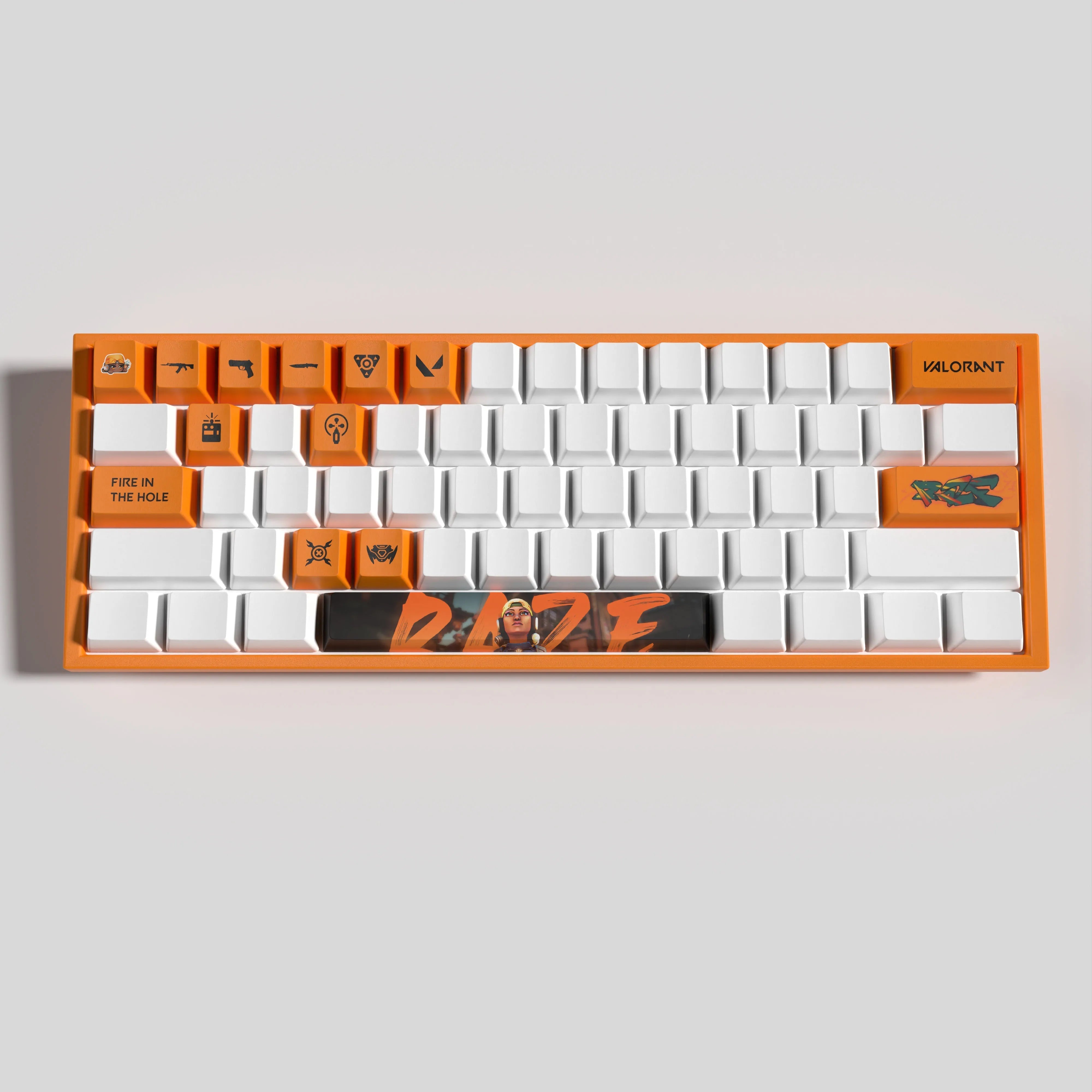 New Valorant design Raze keycaps 14keys