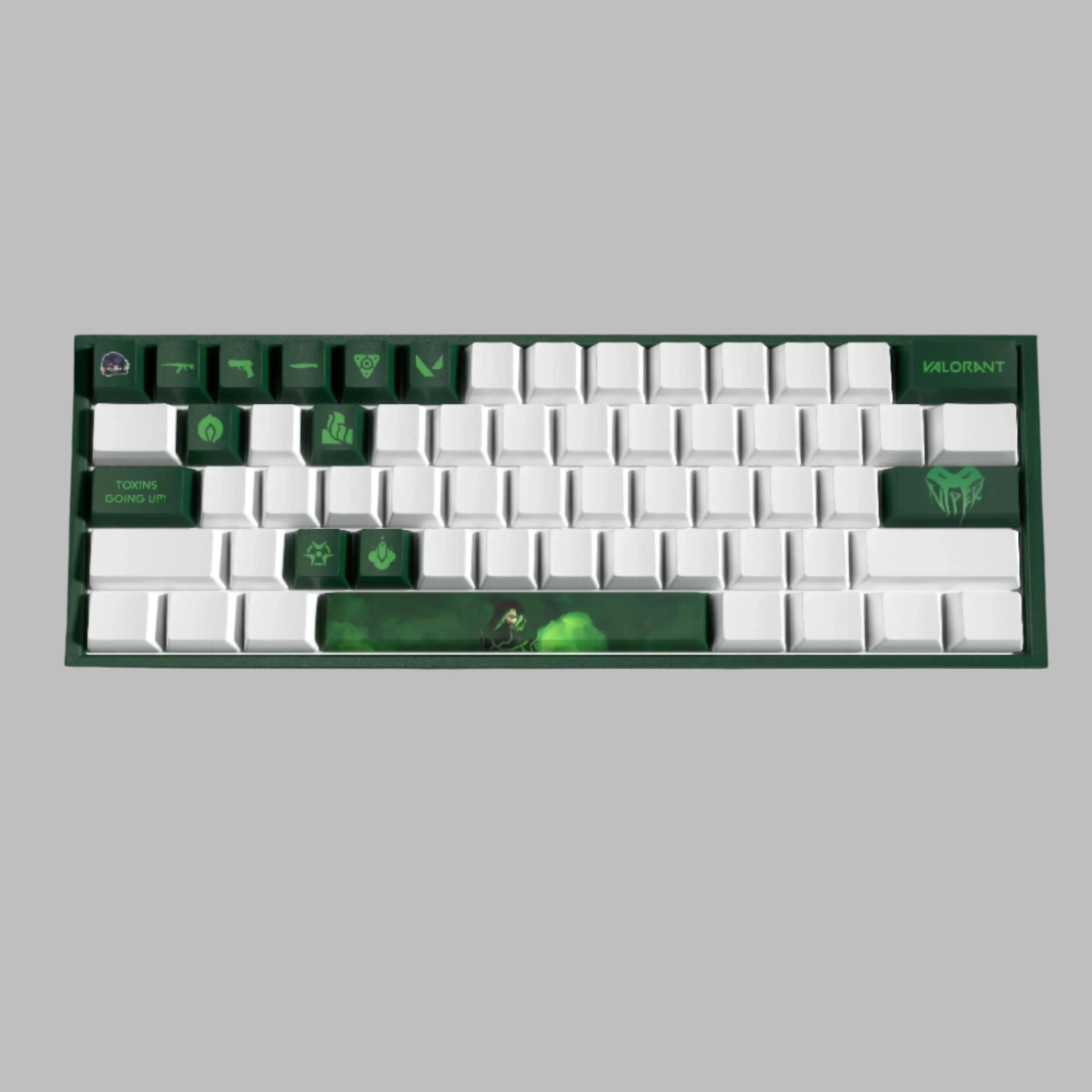 14keys New Valorant design viper keycaps 14keys