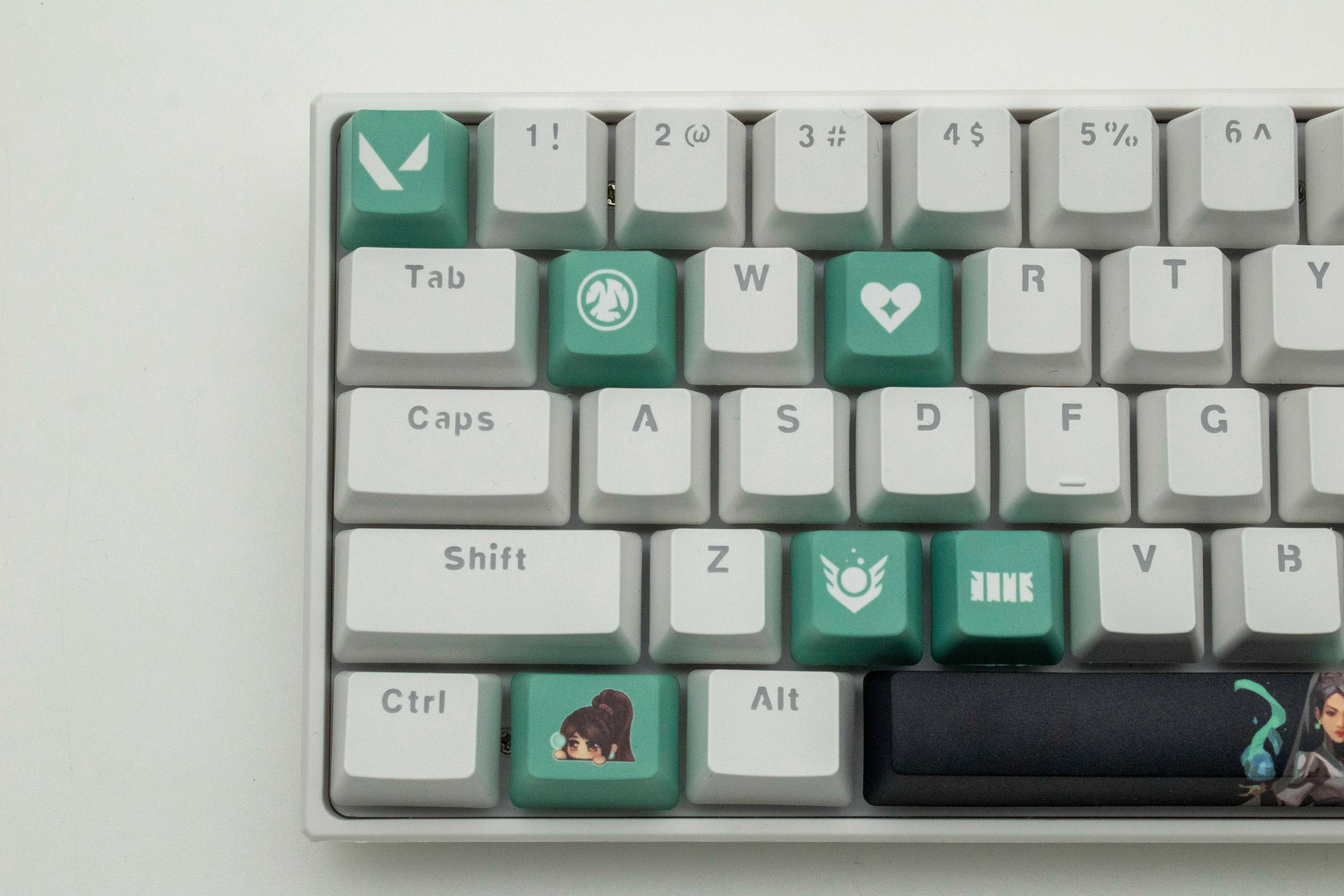 Valorant sage 10 keycaps