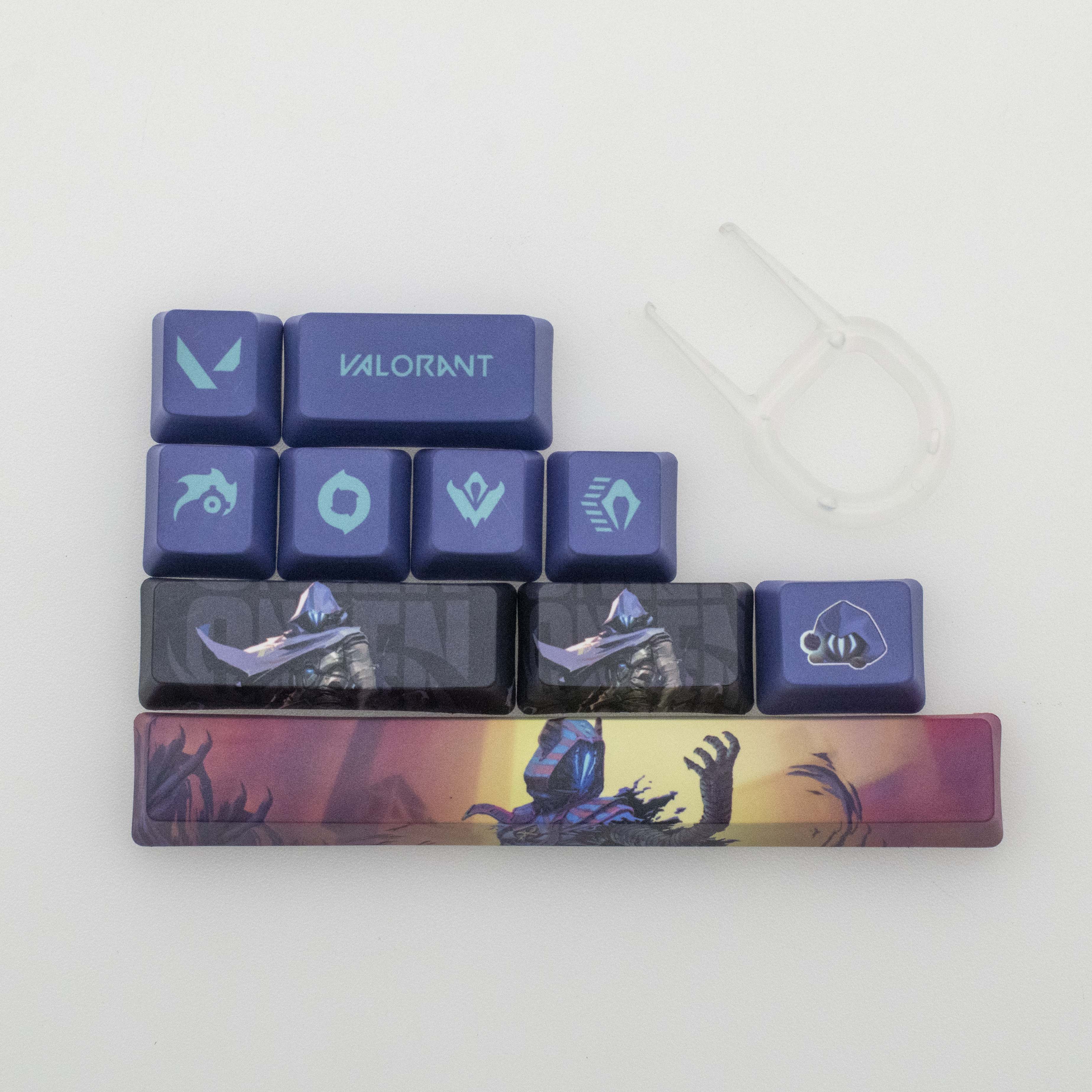 Valorant keycaps omen 10keys