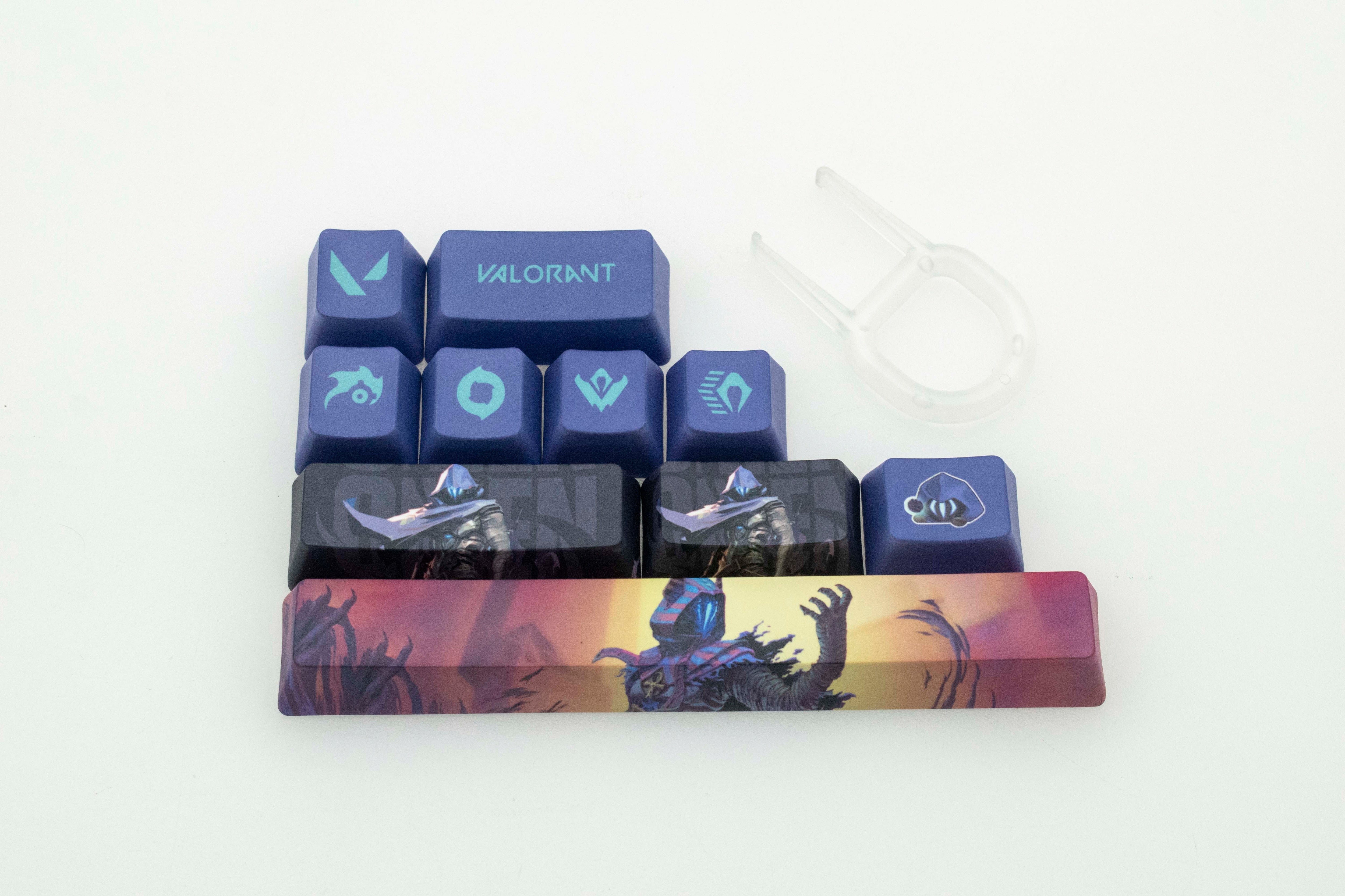 Valorant keycaps omen 10keys