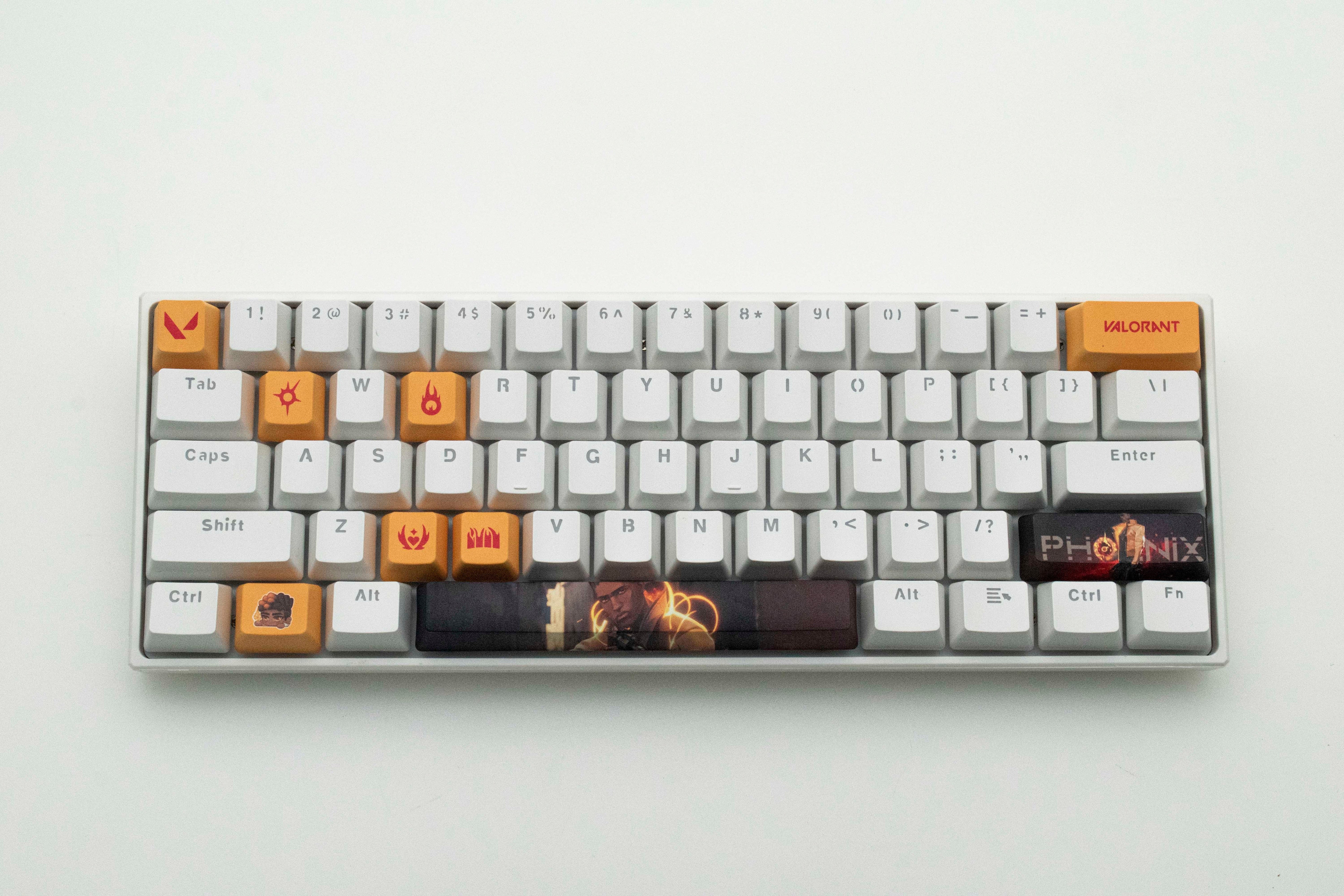 Valorant phoenix keycaps 10keys