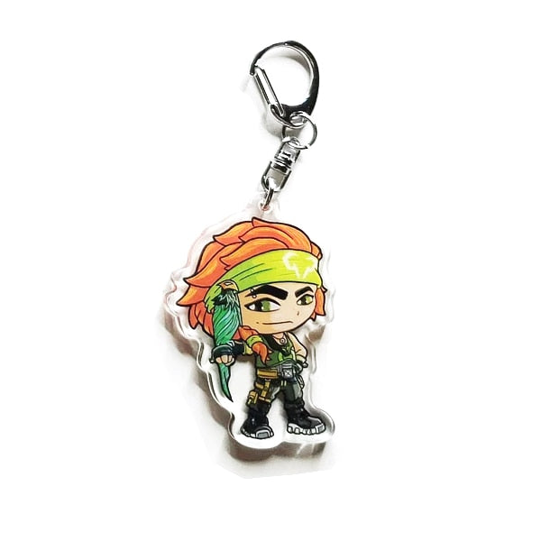 Game Valorant Pendant Keychain