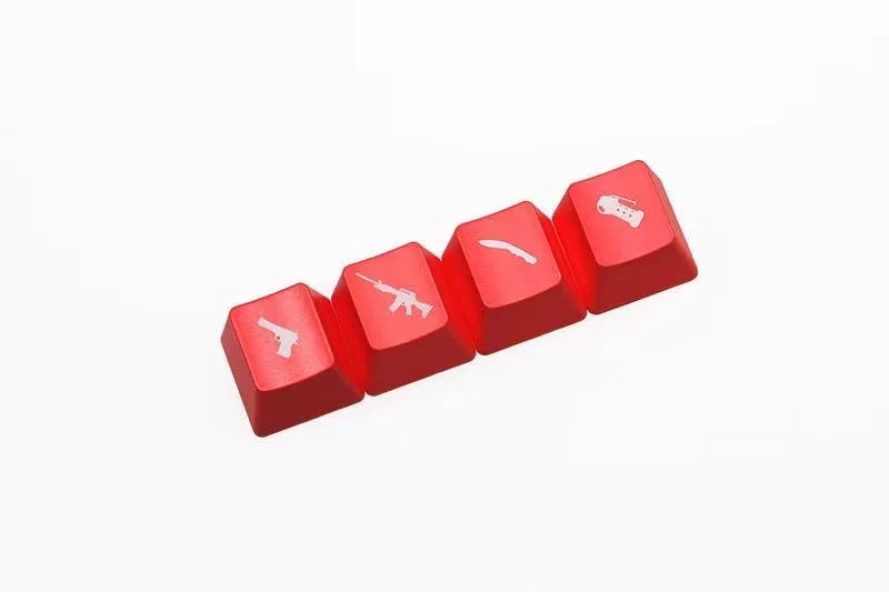 Counter-Strike Black and Red Keycap OEM Profile