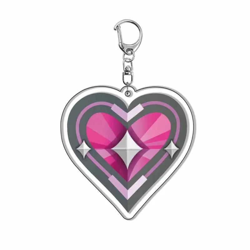 Love Game Valorant Keychain